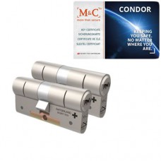 Set van 2 M&C Condor cilinders SKG*** Onweerstaanbare aanbieding
