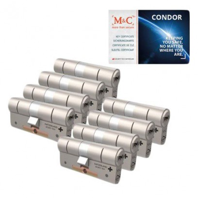 Set van 8 M&C Condor cilinders SKG***