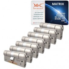 Set van 7 M&C Matrix cilinders SKG***