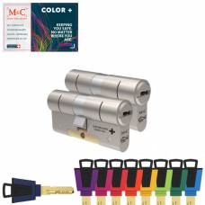 Set van 2 M&C Color+ cilinders SKG***