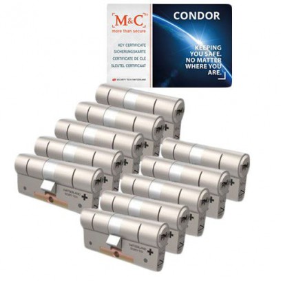 Set van 10 M&C Condor cilinders SKG***