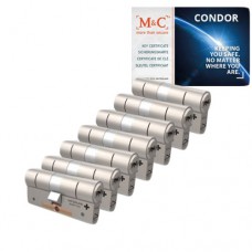 Set van 7 M&C Condor cilinders SKG*** Onweerstaanbare aanbieding